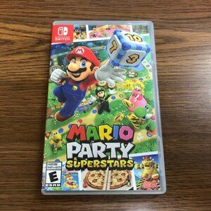 Mario Party Superstars Nintendo Switch Four player fun with 100 minigames!